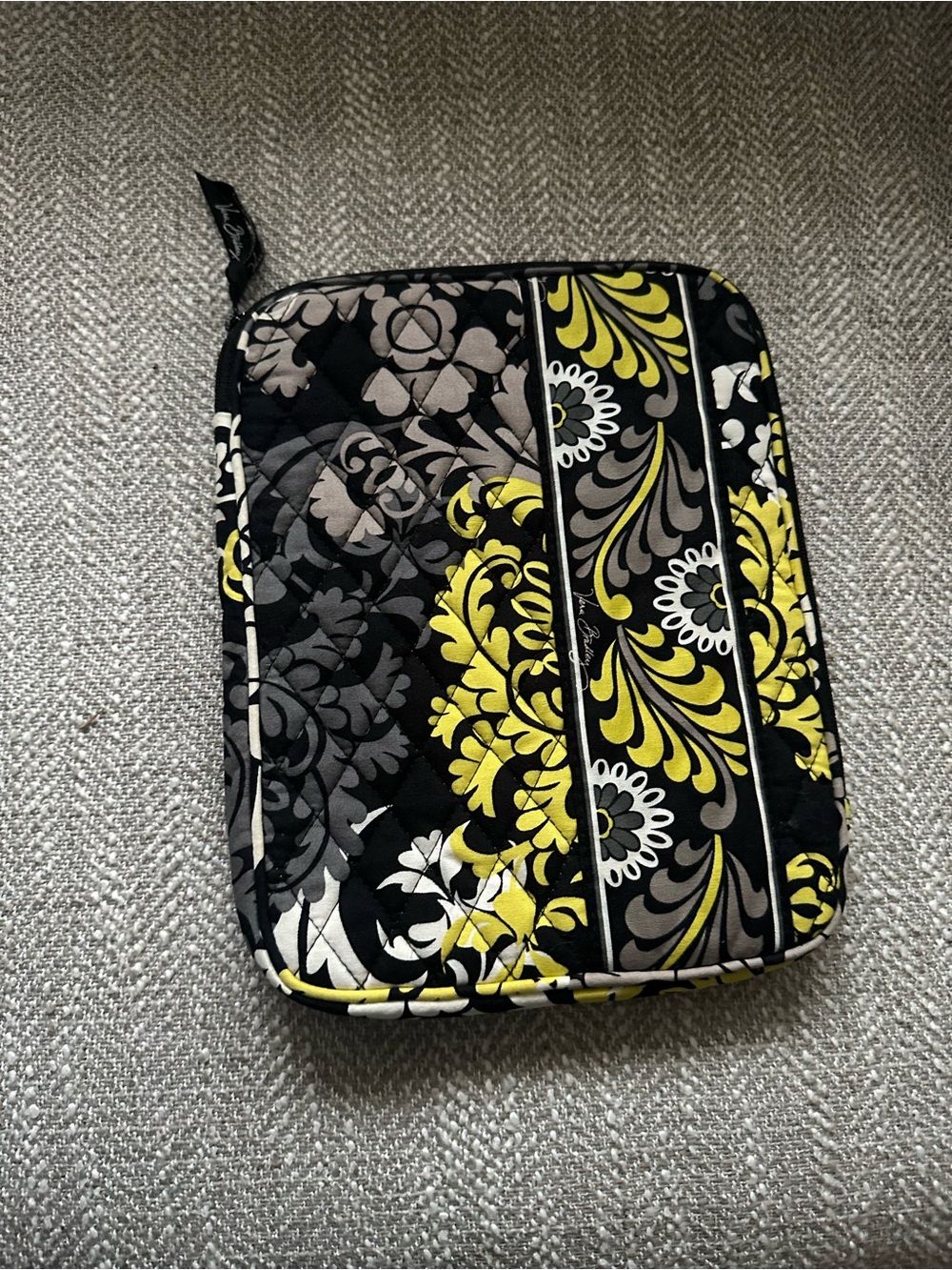 Vera Bradley Quilted Tablet Sleeve in retired Baroque pattern